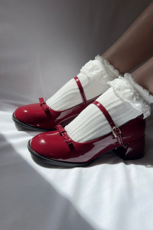 Bow Mary Janes